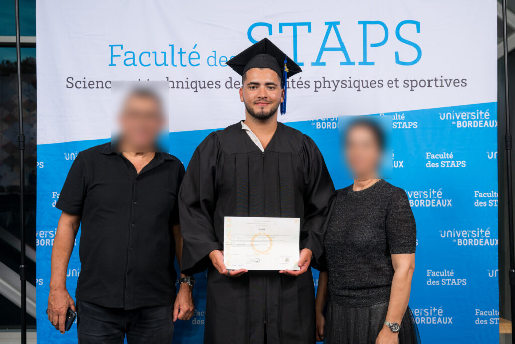 Cérémonie de remise de diplome de Afankous Mehdi