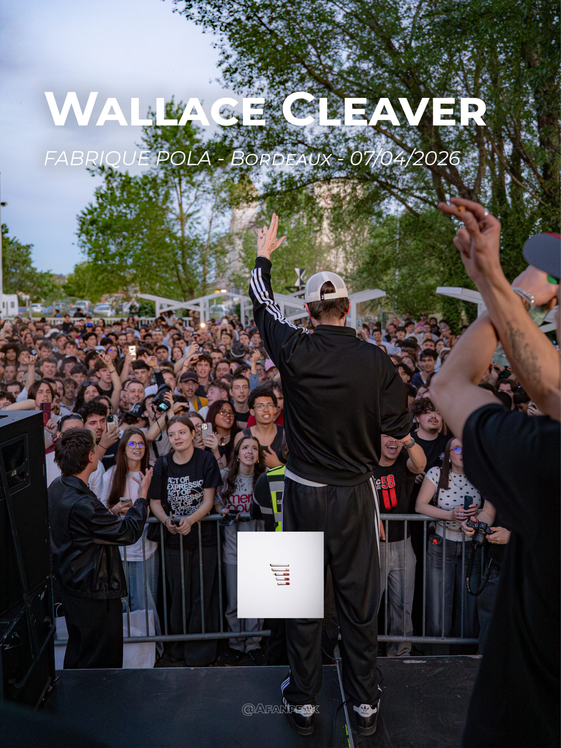 Wallace cleaver à bordeaux – showcase sauvage
